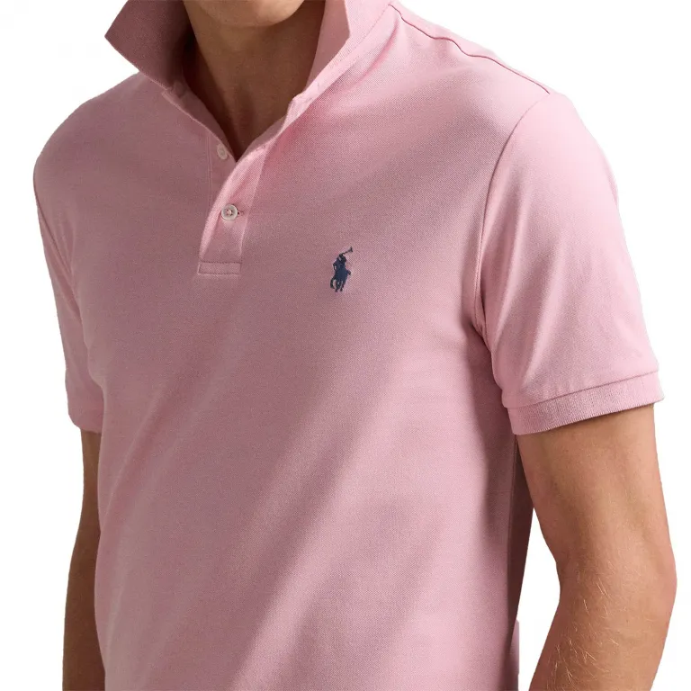 Embroidered-Logo Polo Shirt