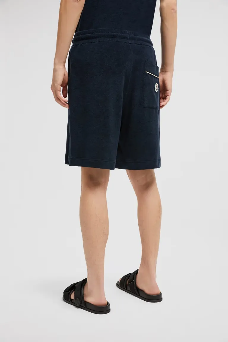 Moncler Terry-Cloth Shorts