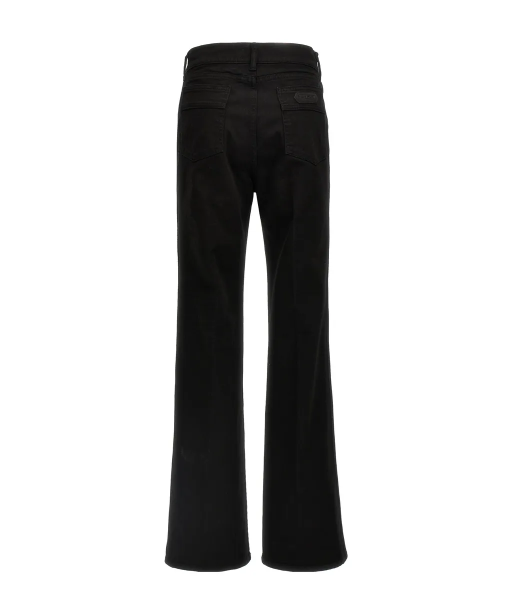 Tom Ford Logo-Patch Flared Jeans