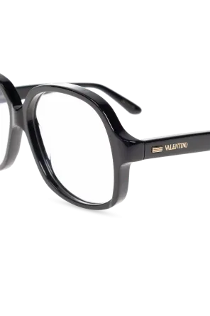 Valentino Eyewear Oversized-Frame Glasses