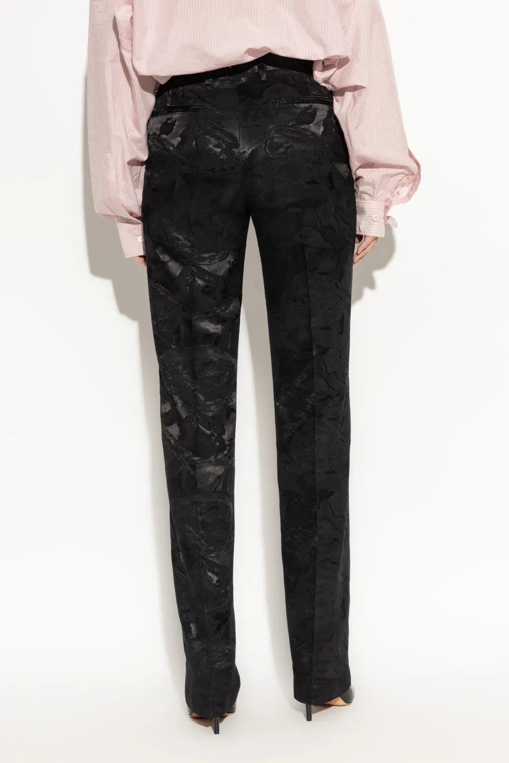 Casual Pants With Belt Loops