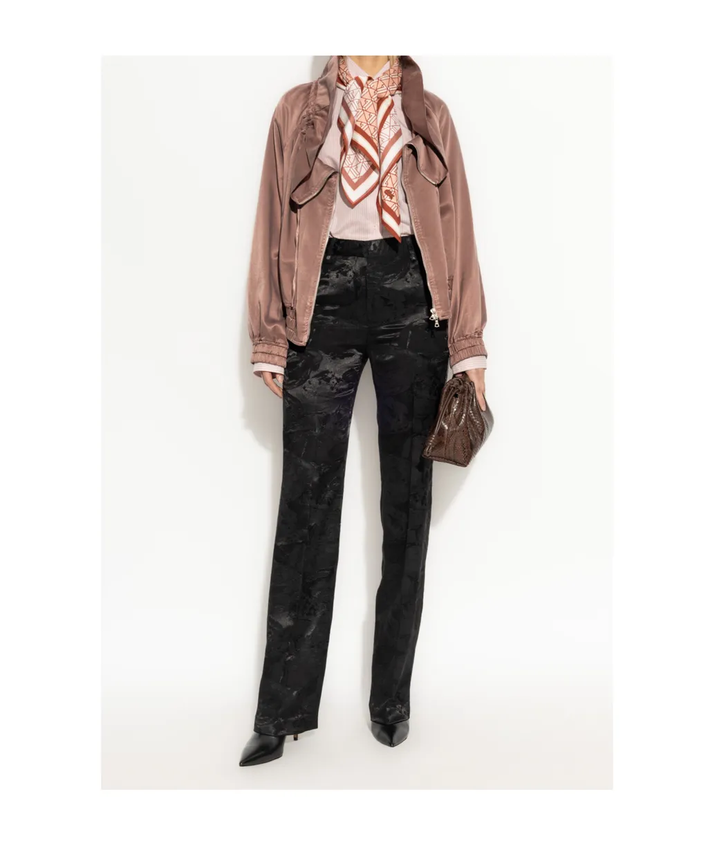 Casual Pants With Belt Loops