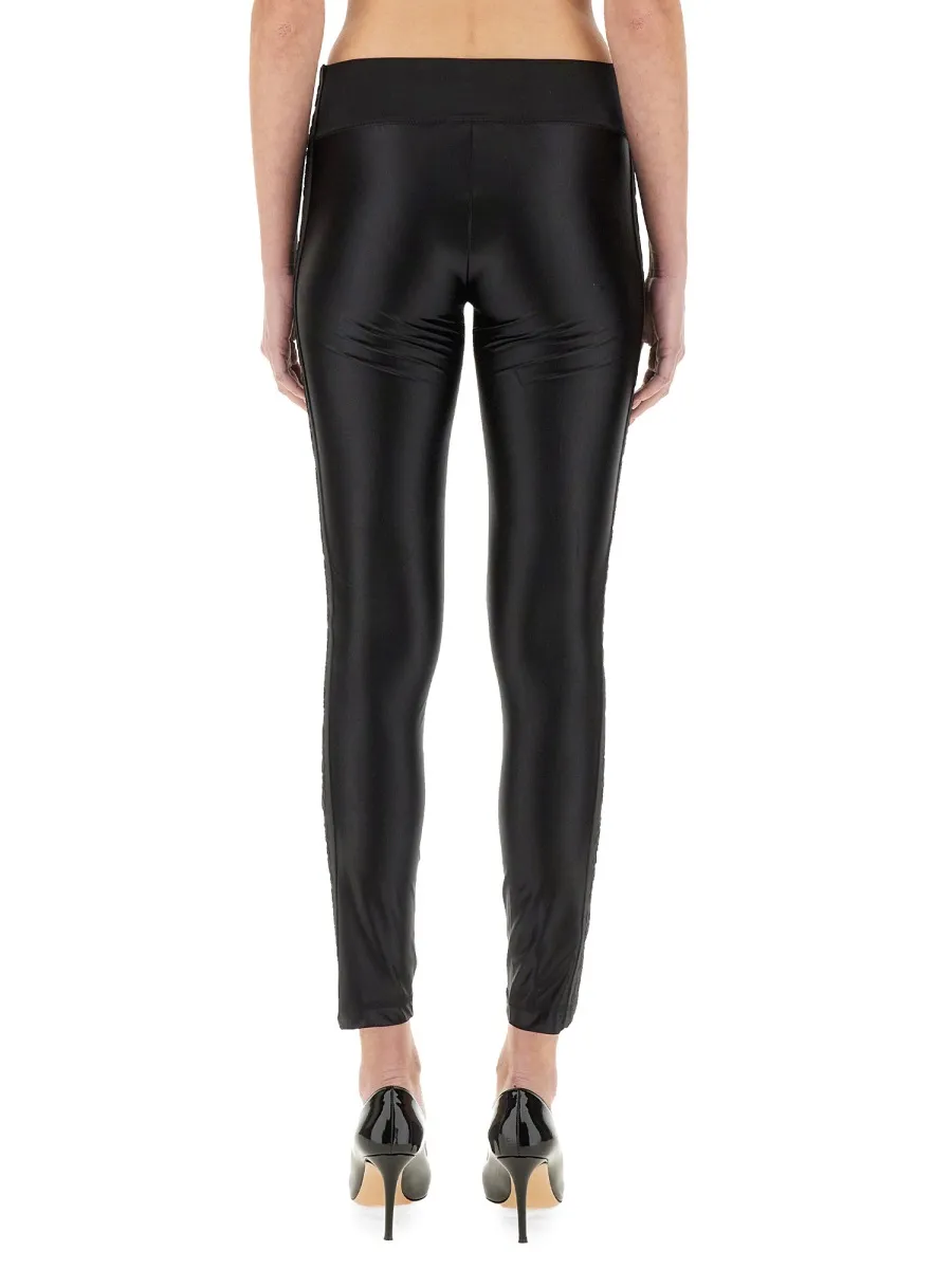 Versace Jeans Couture Logo Brand Leggings