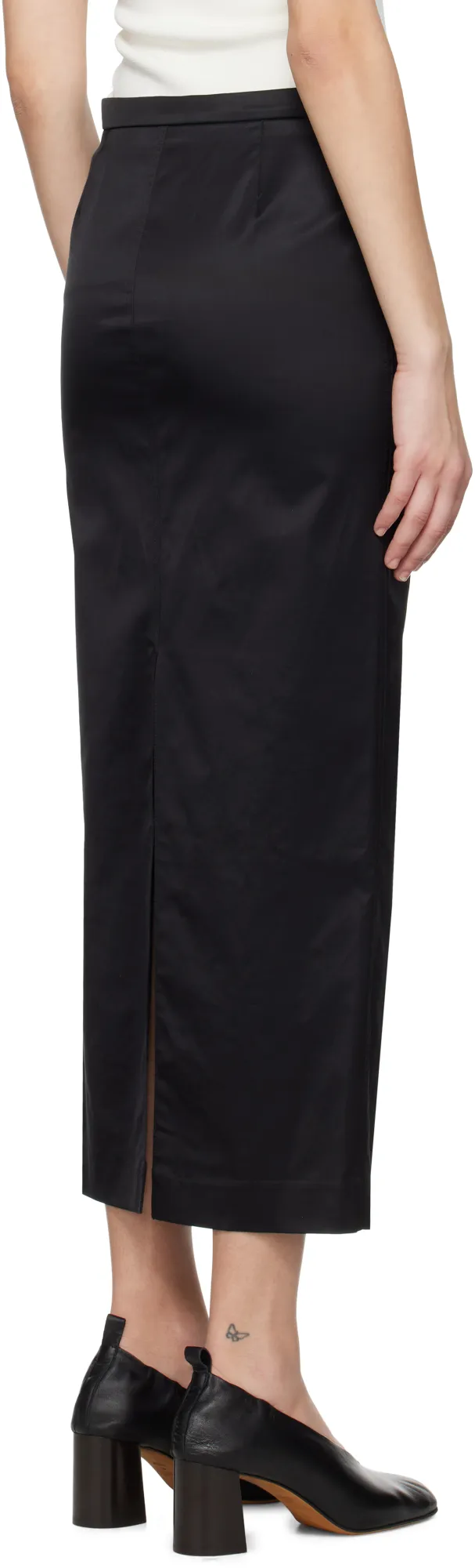 Straight Midi Skirt