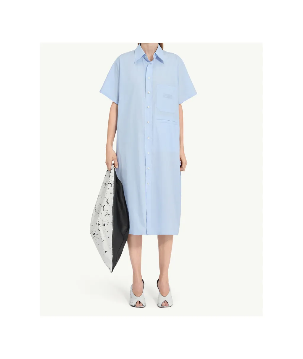 Cotton Shirt Dress