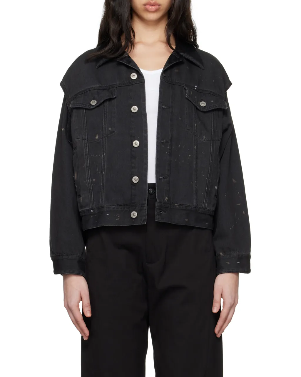 Mm6 Maison Margiela Buttoned Jacket