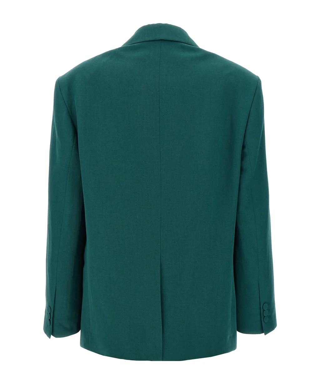 Long-Sleeved Suit Jacket