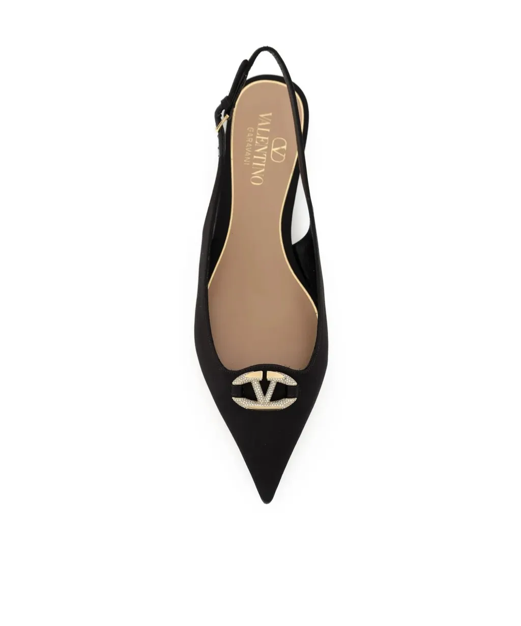 Vlogo-Signature Slingback Pumps