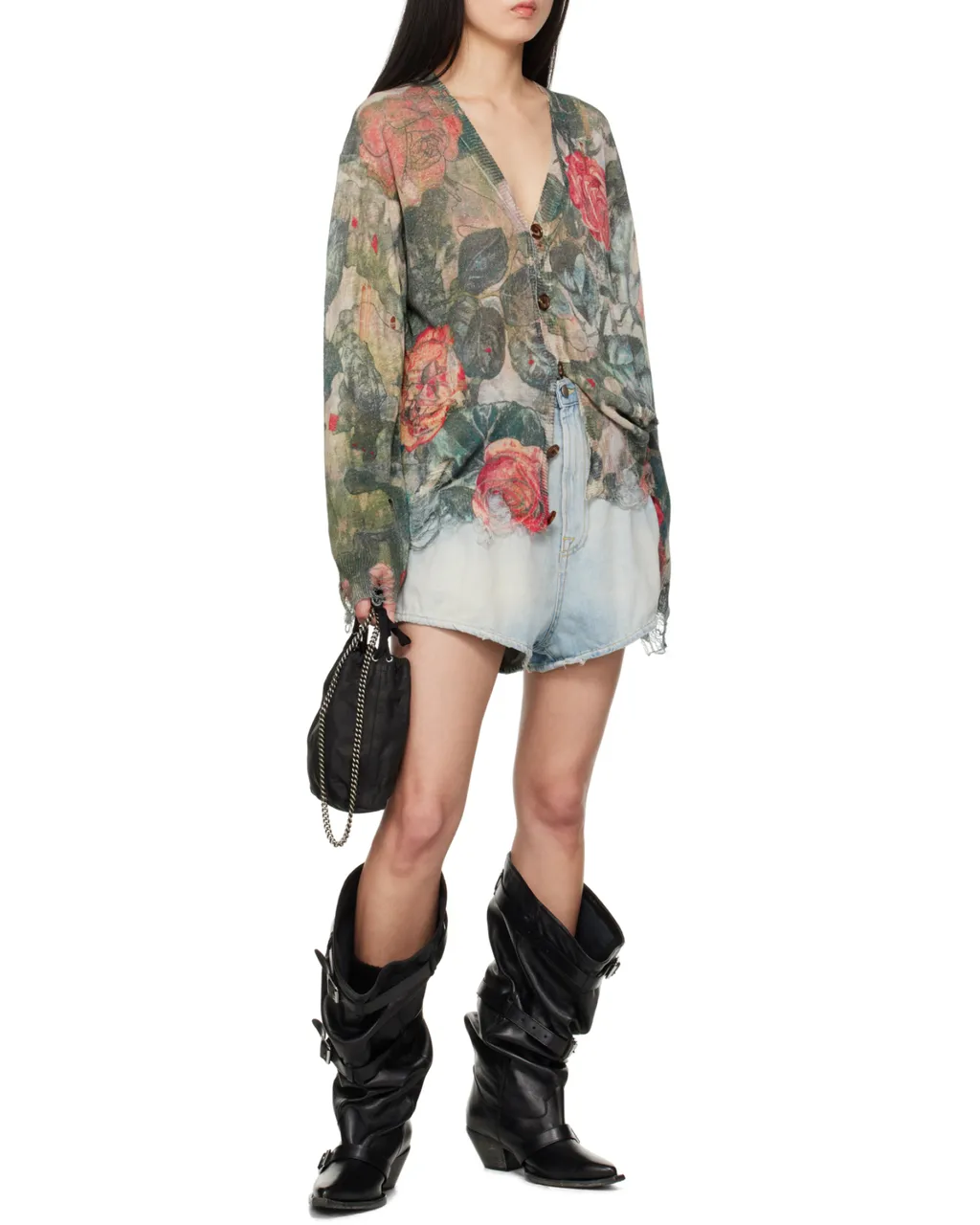 Venti Denim Shorts