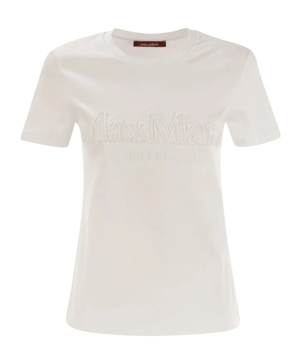 Max Mara Studio Crewneck Short-Sleeved T-Shirt
