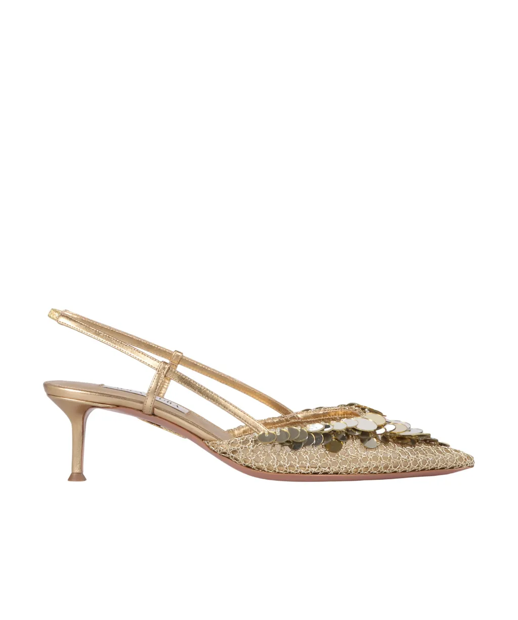 Aquazzura Can Can Embellished Pumps