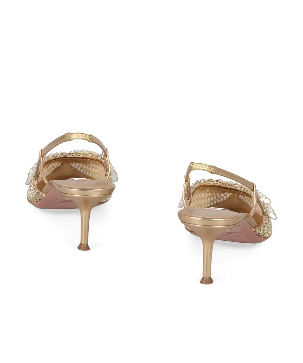 Aquazzura Can Can Embellished Pumps