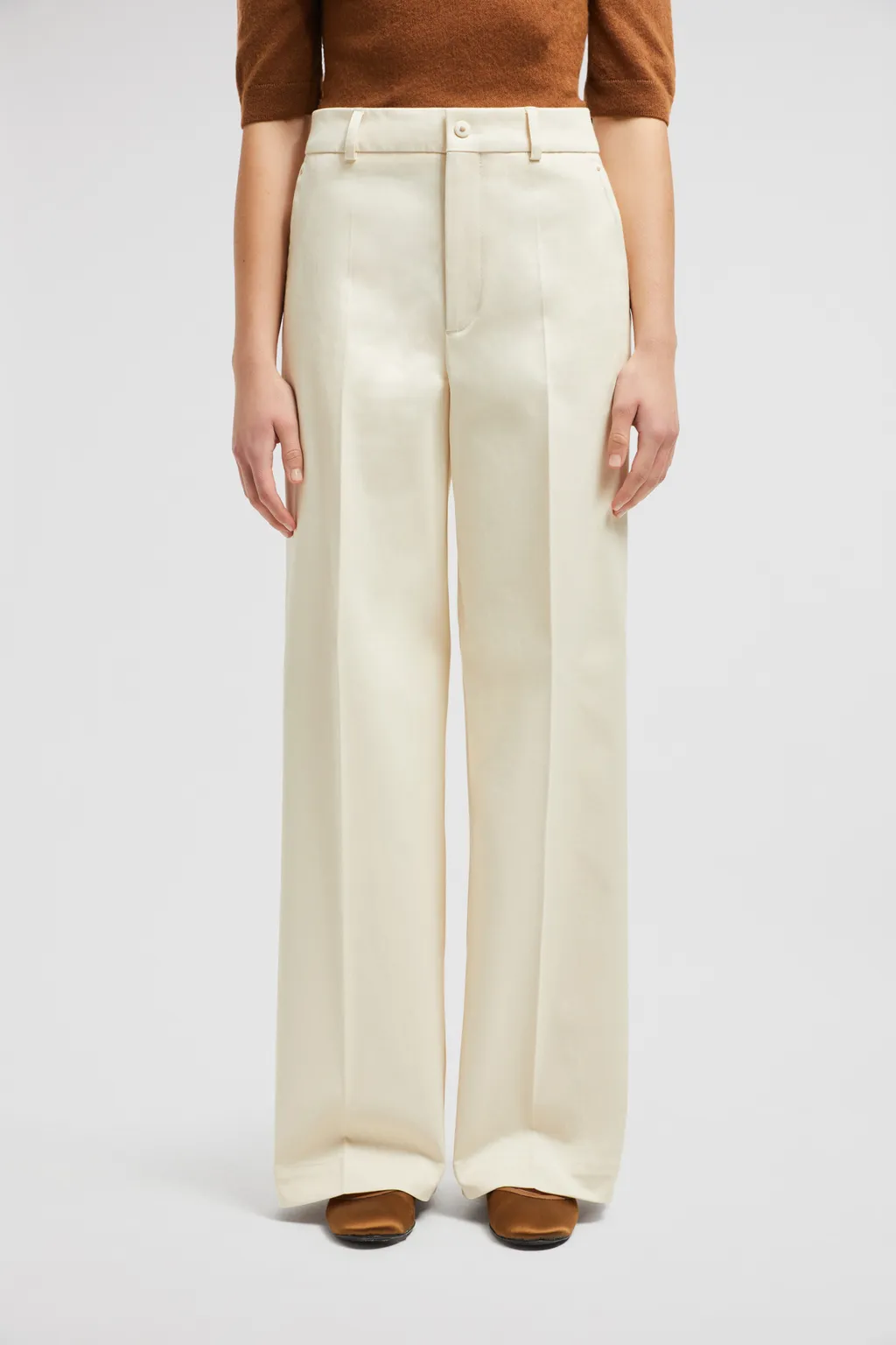 Tailored Cotton Gabardine Pants