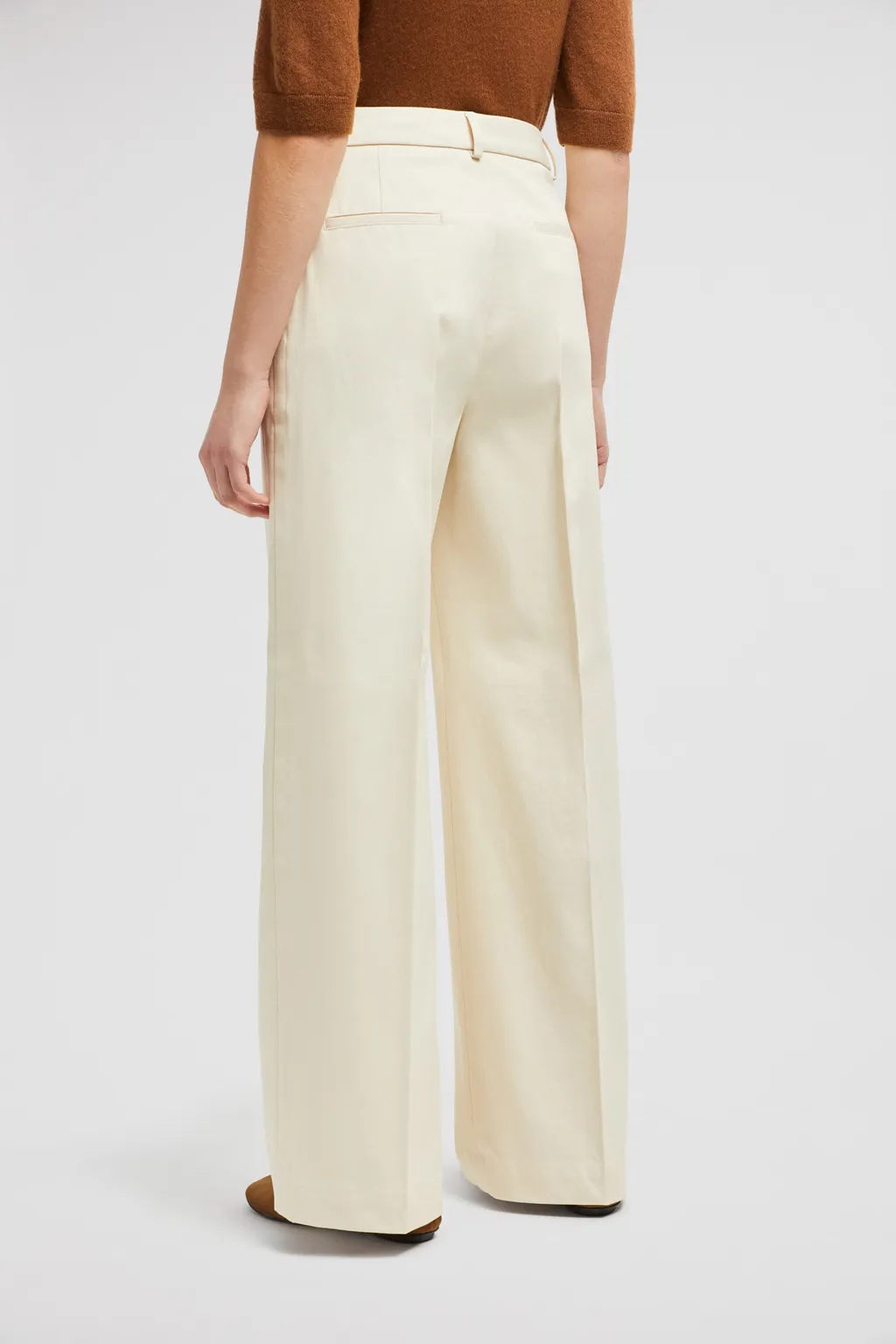 Tailored Cotton Gabardine Pants