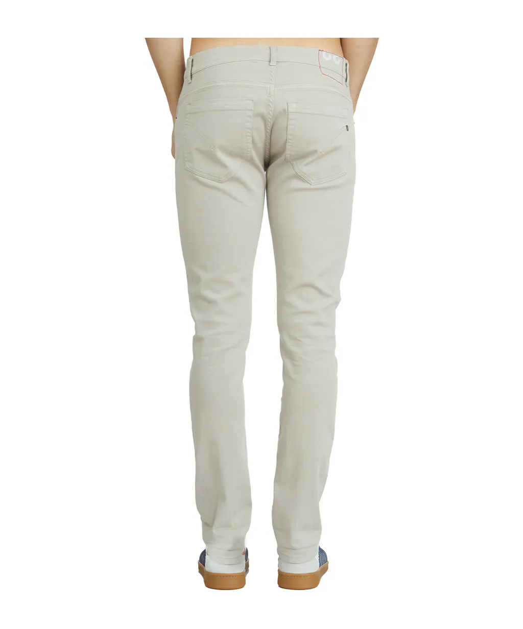 Denim Trousers With Belt Loops
