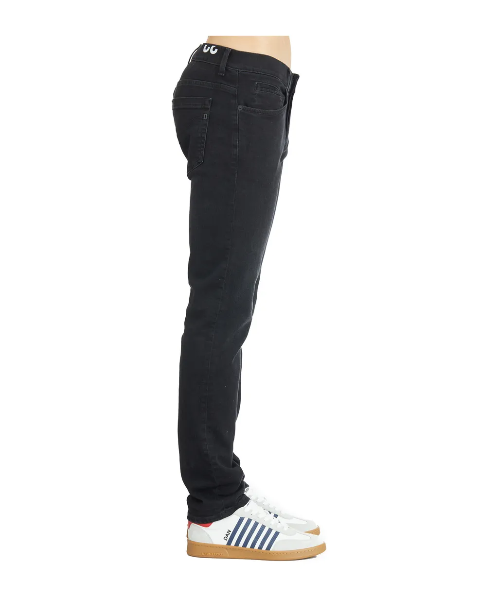 Denim Trousers With Belt Loops