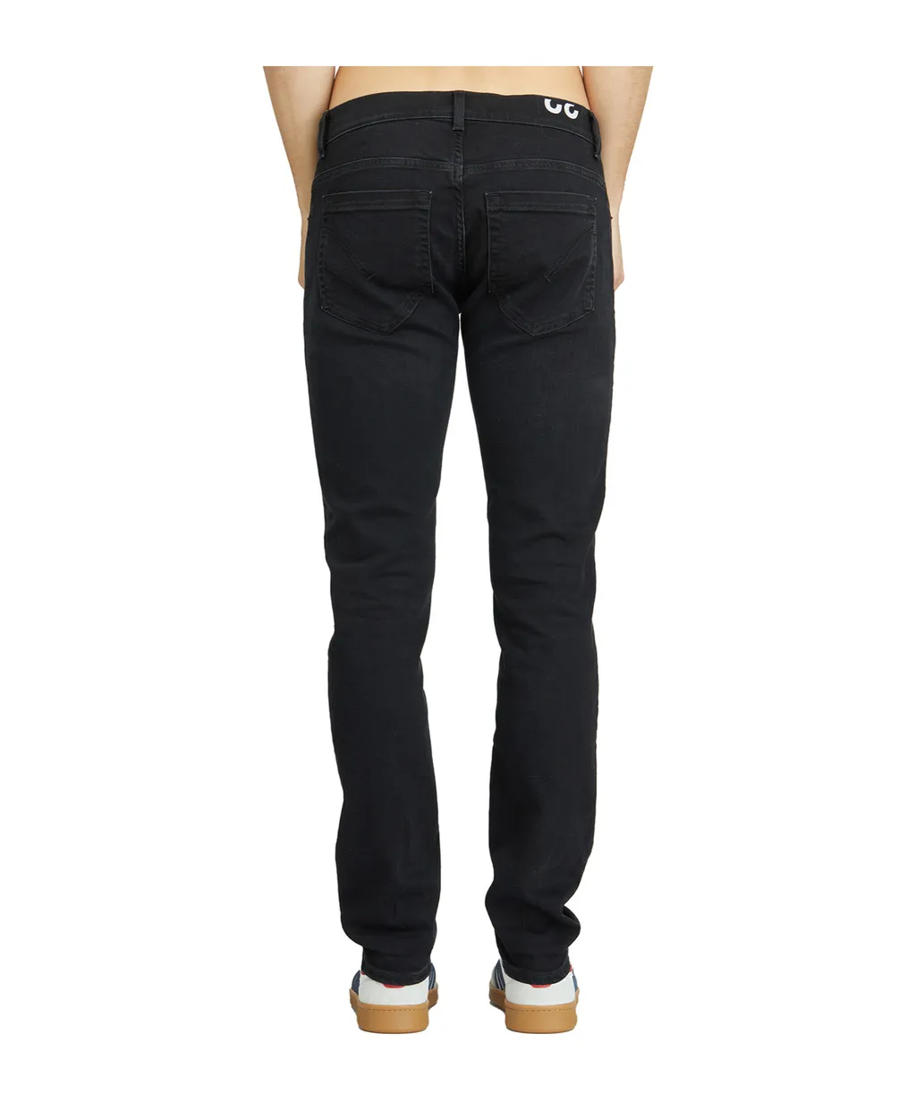 Denim Trousers With Belt Loops