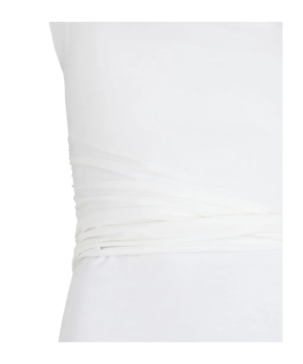 One-Shoulder Cotton Top