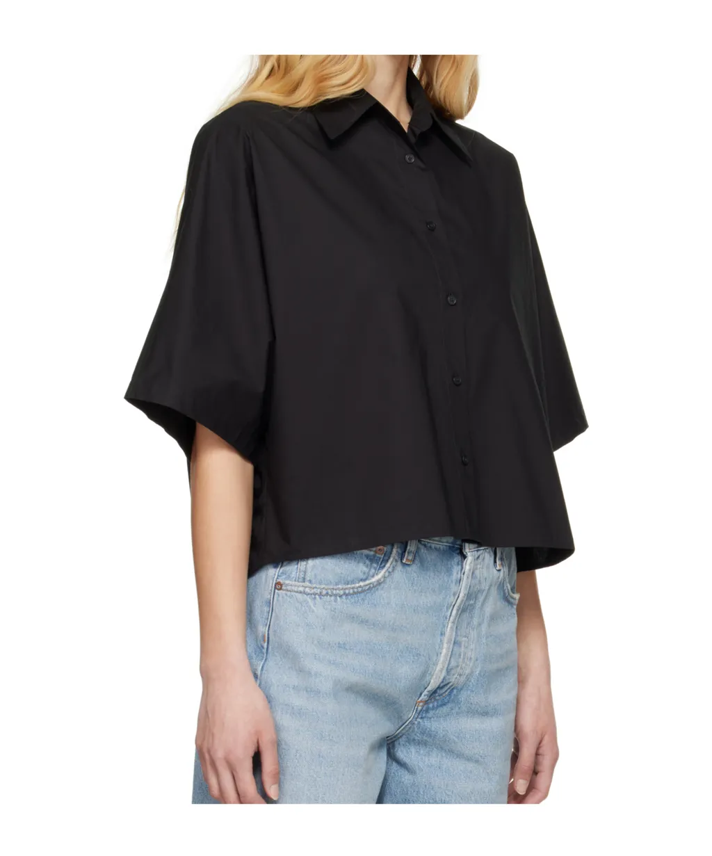 Lapel Short-Sleeved Shirt