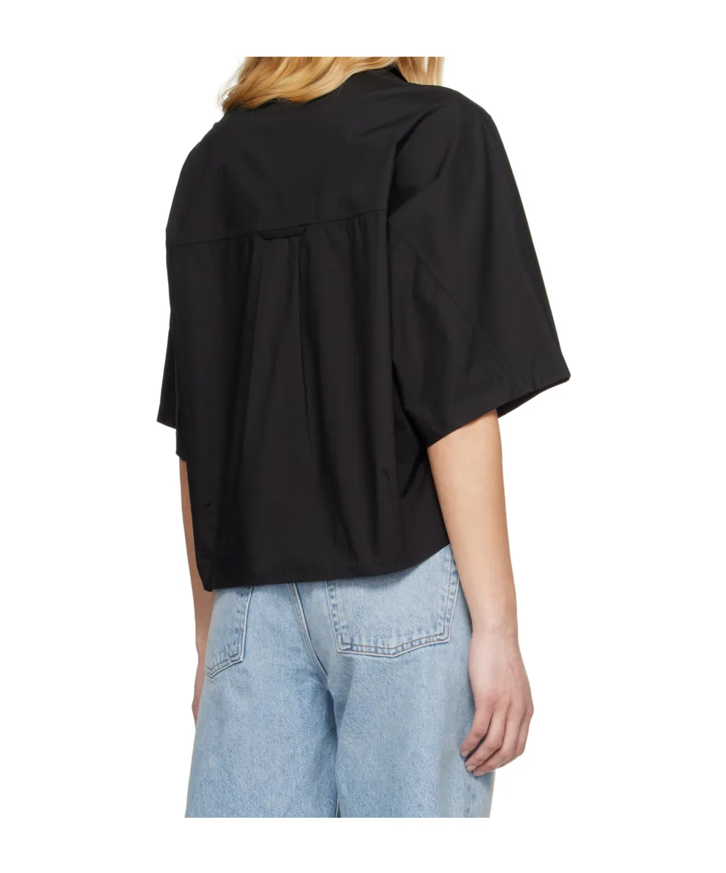 Lapel Short-Sleeved Shirt