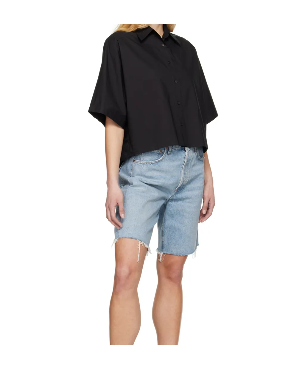 Lapel Short-Sleeved Shirt
