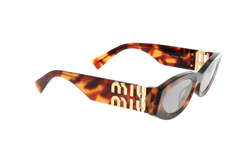 Miu Miu Eyewear Oval-Frame Sunglasses