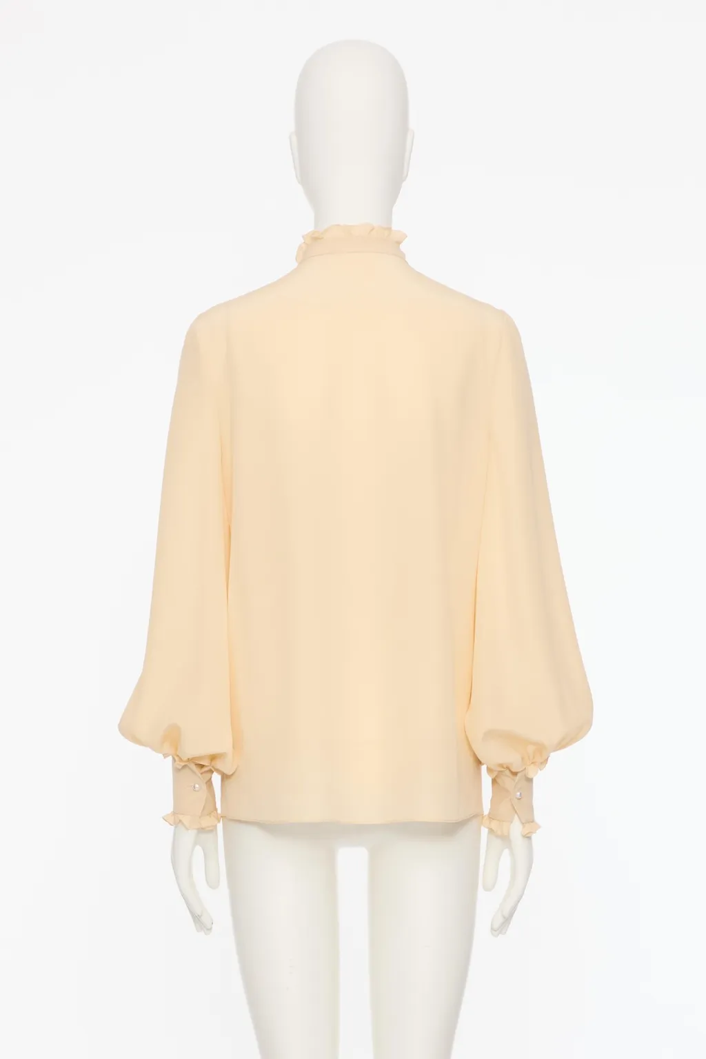 Valentino	Ruffled Button-Up Shirt