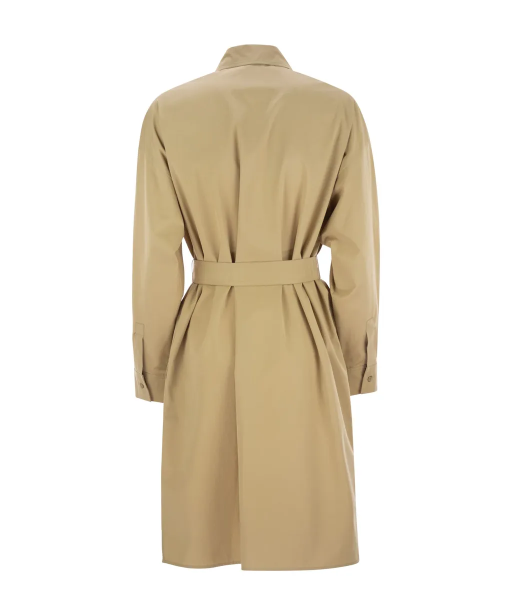 Weekend Max Mara Balocco Button Detailed Belted Dress