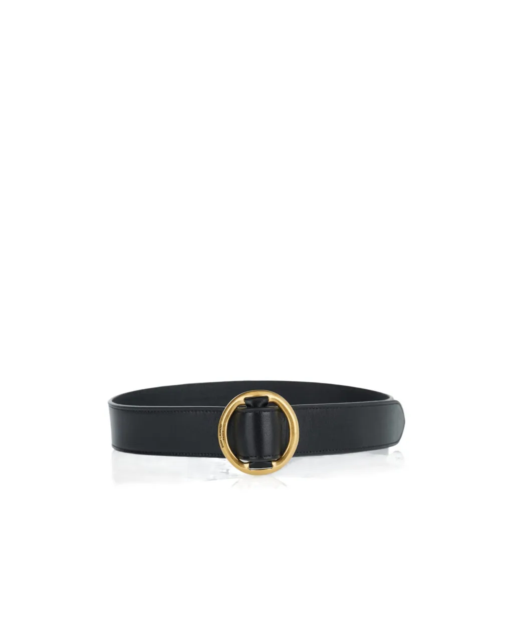 Buckle Leather Belt