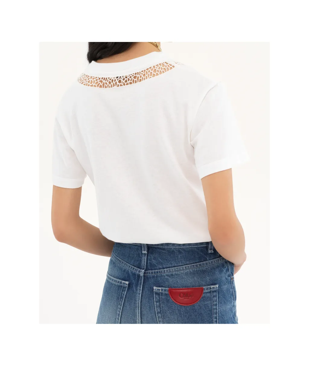 Plain Lace T-Shirt