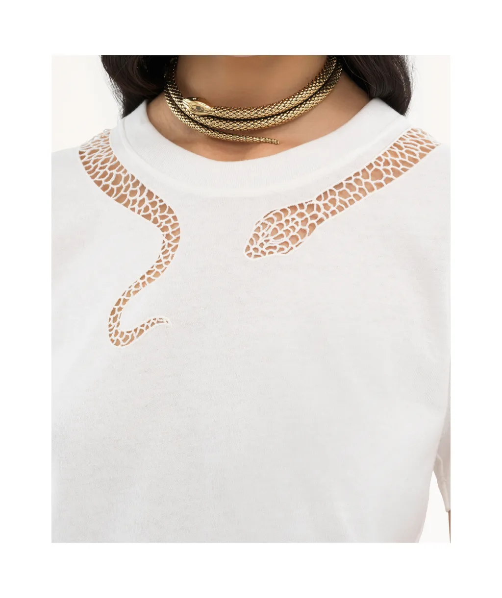 Plain Lace T-Shirt