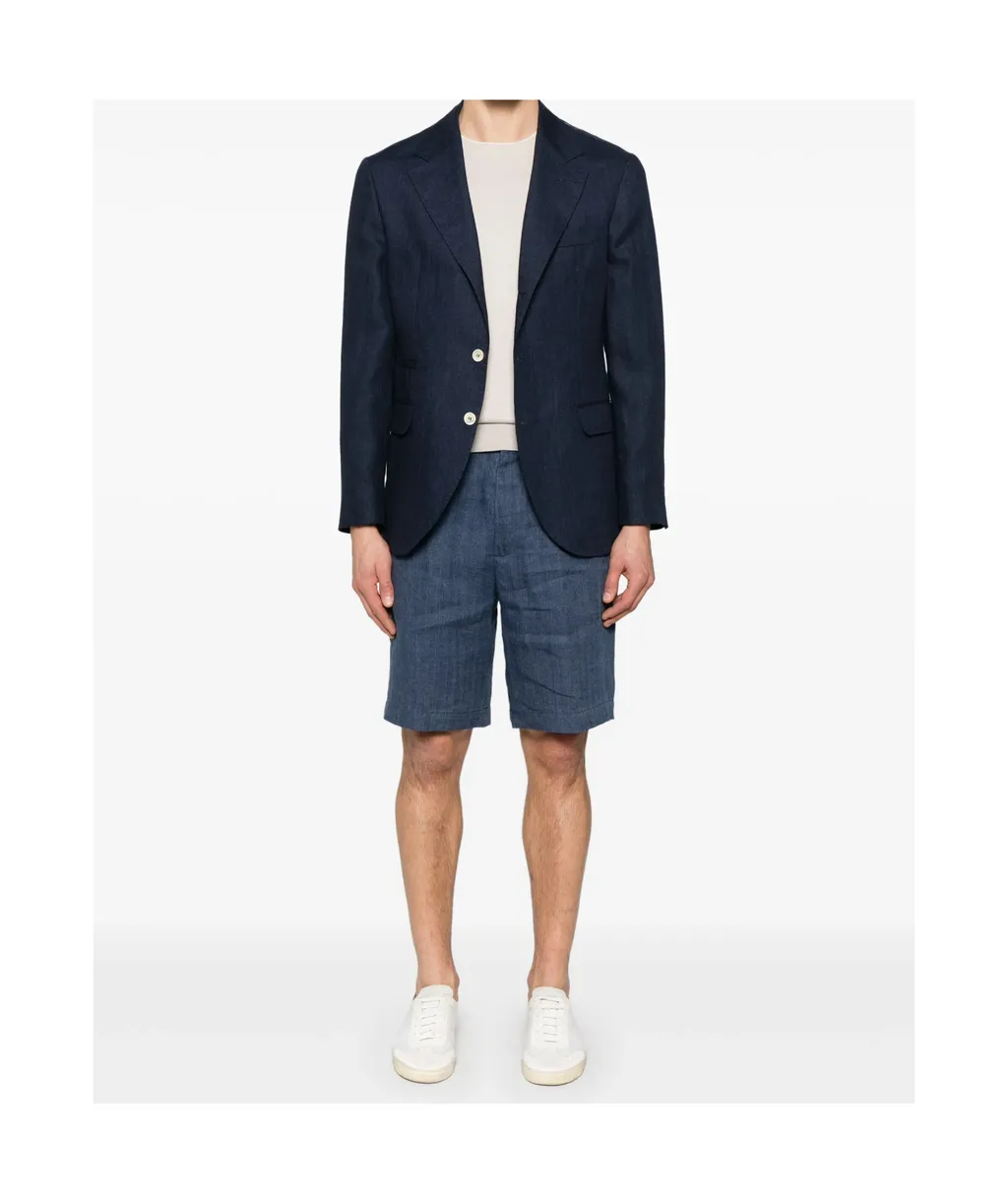 Long-Sleeved Suit Jacket