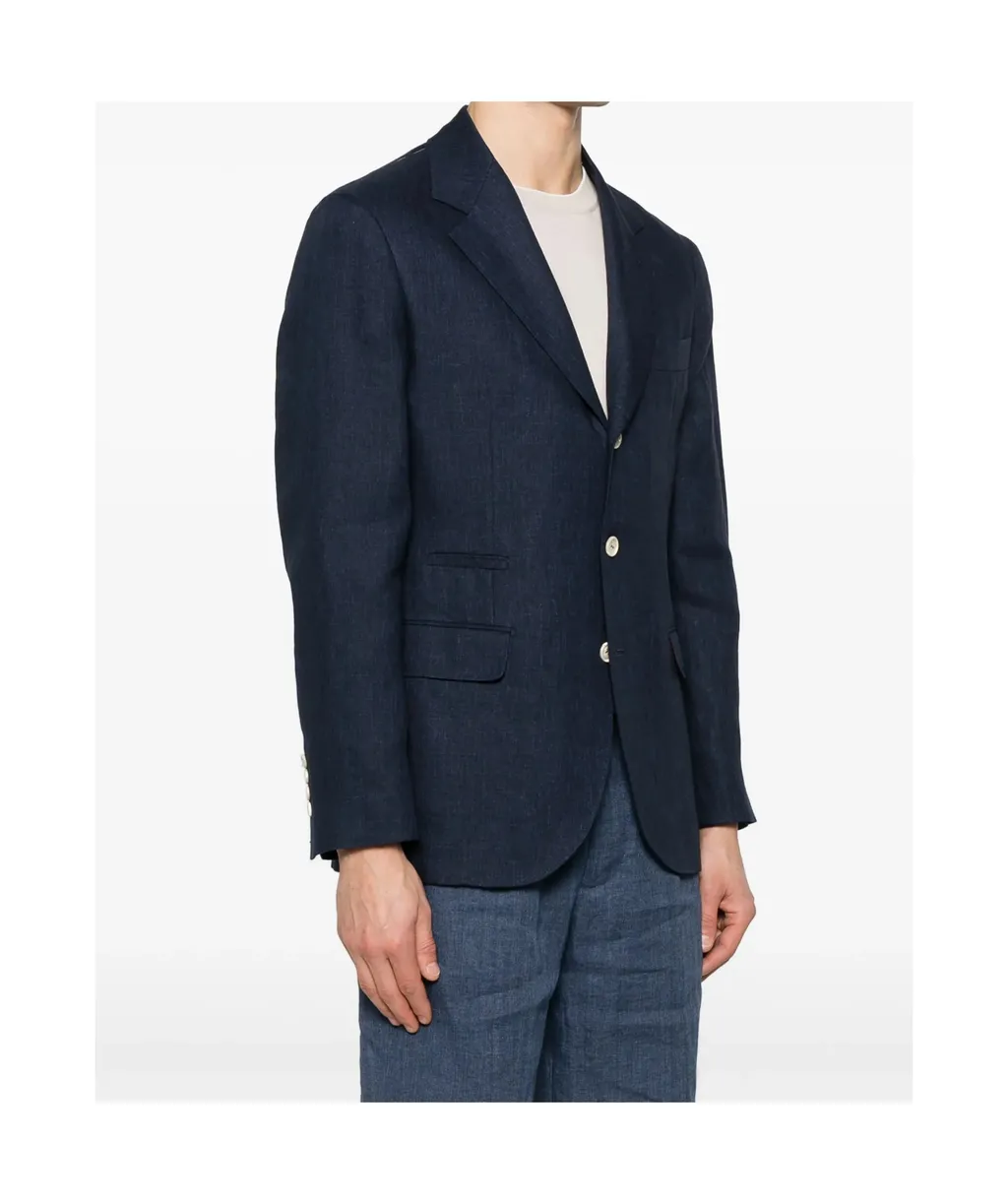 Long-Sleeved Suit Jacket