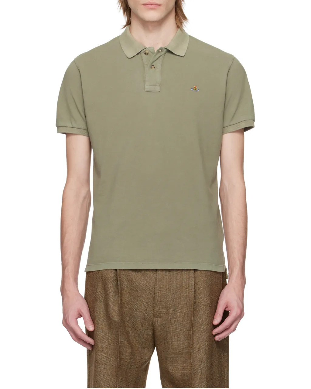 Vivienne Westwood Classic Knitted Polo Shirt