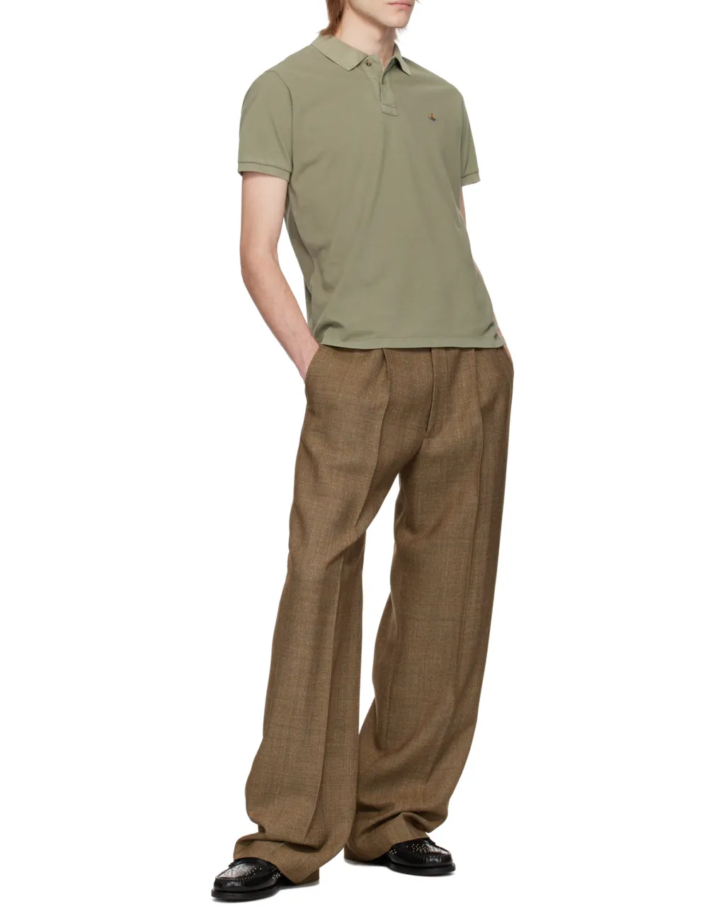 Vivienne Westwood Classic Knitted Polo Shirt