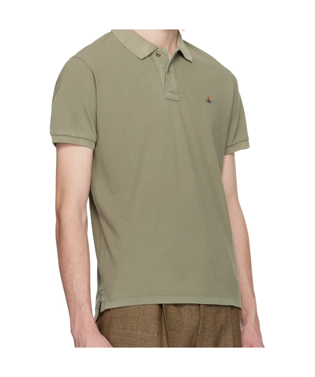 Vivienne Westwood Classic Knitted Polo Shirt