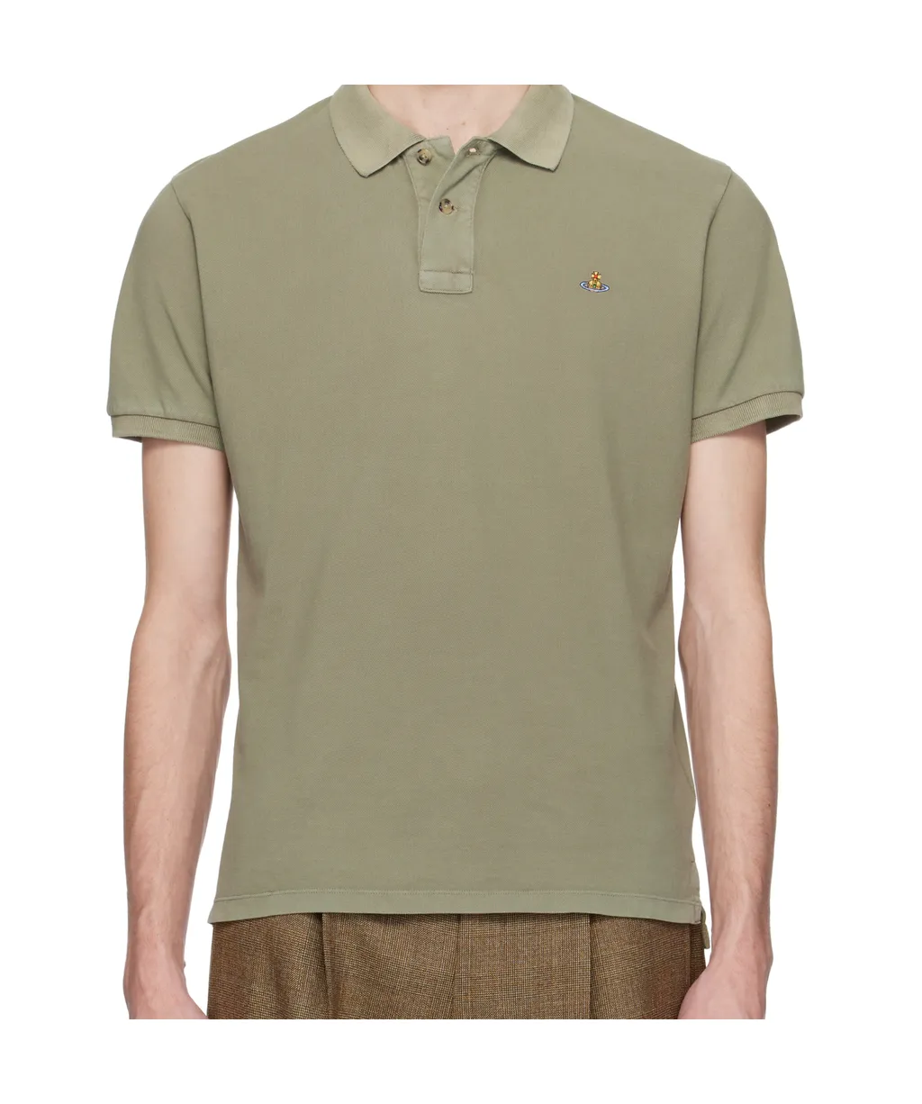 Vivienne Westwood Classic Knitted Polo Shirt