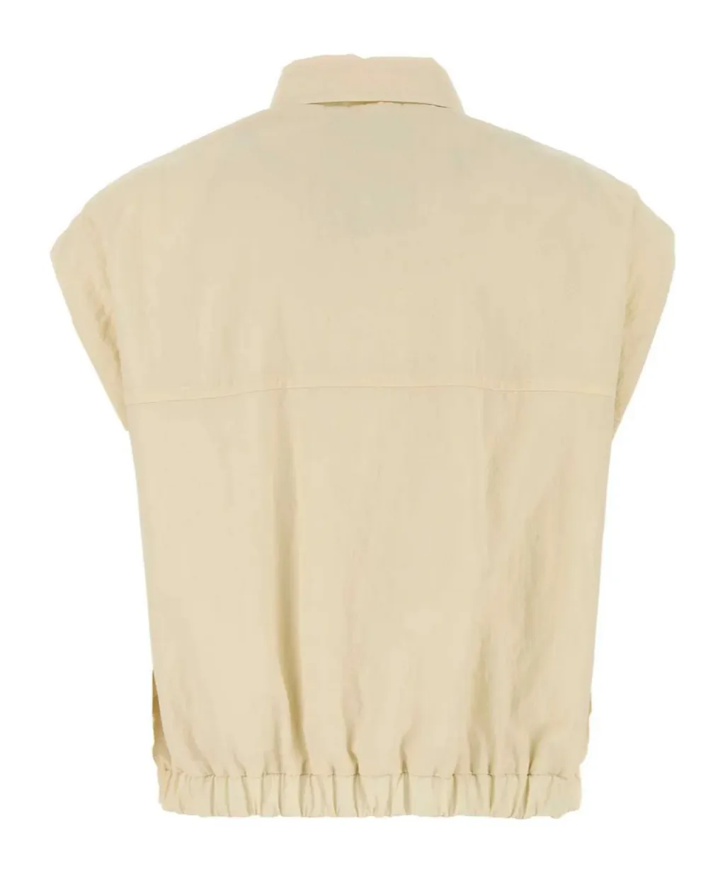 Herno Elasticated Waist Sleeveless Vest