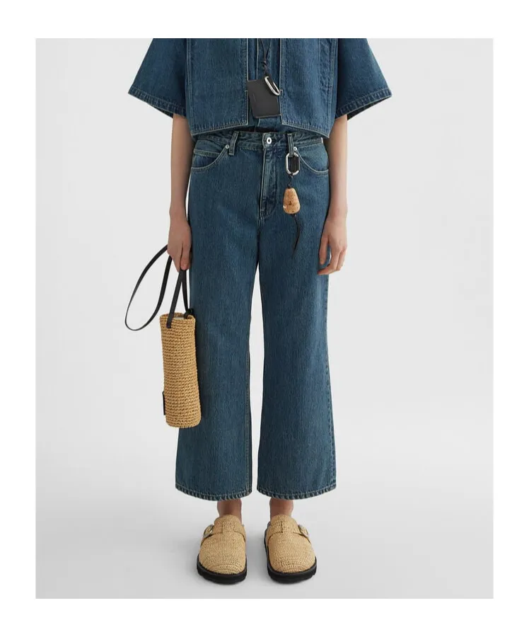Jil Sander+ Flared Cropped Jeans