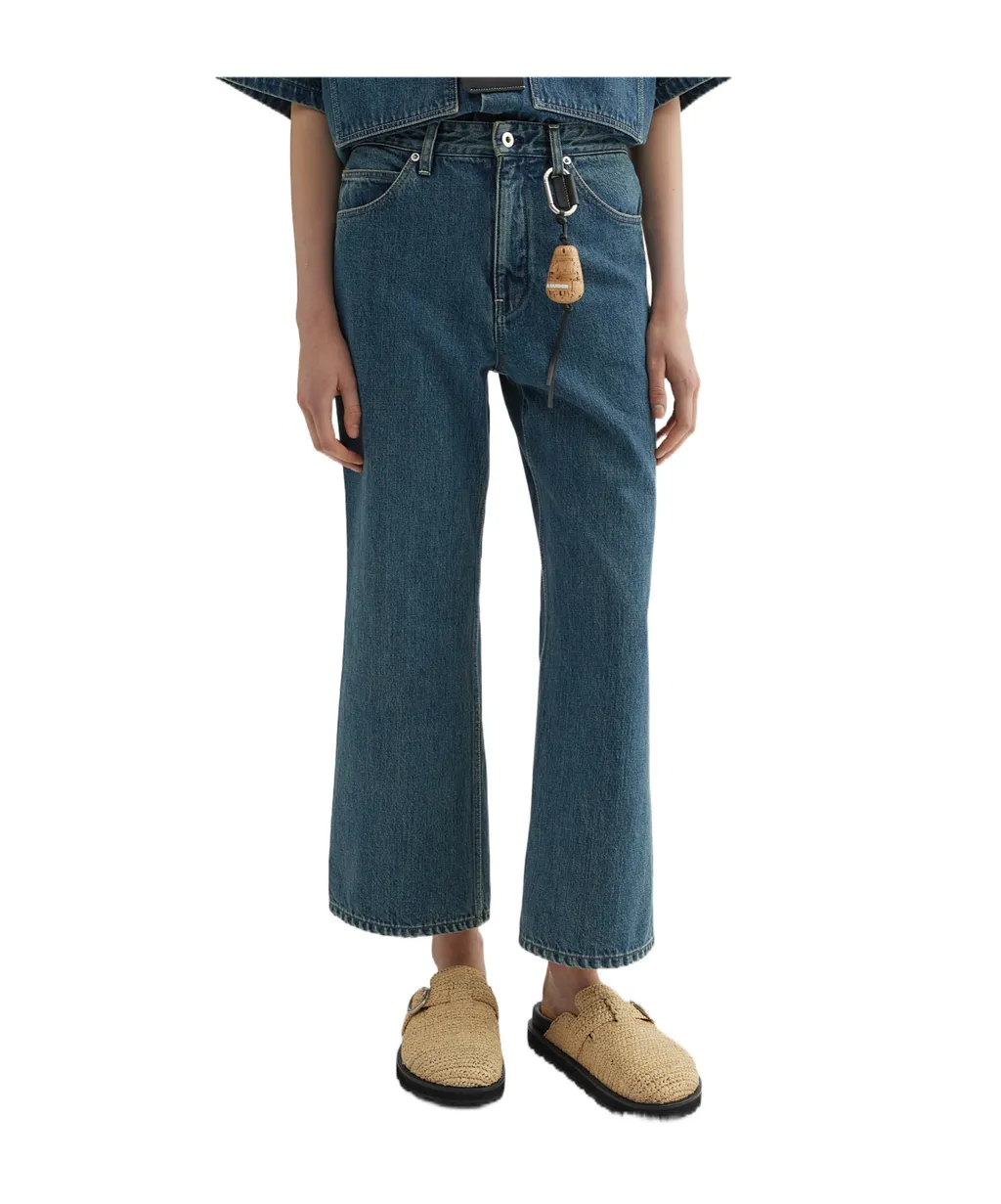Jil Sander+ Flared Cropped Jeans