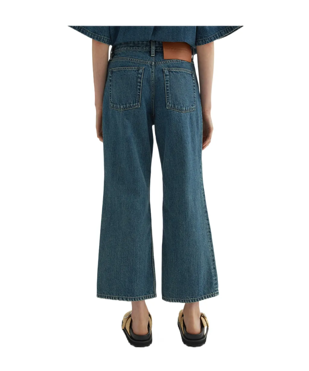 Jil Sander+ Flared Cropped Jeans