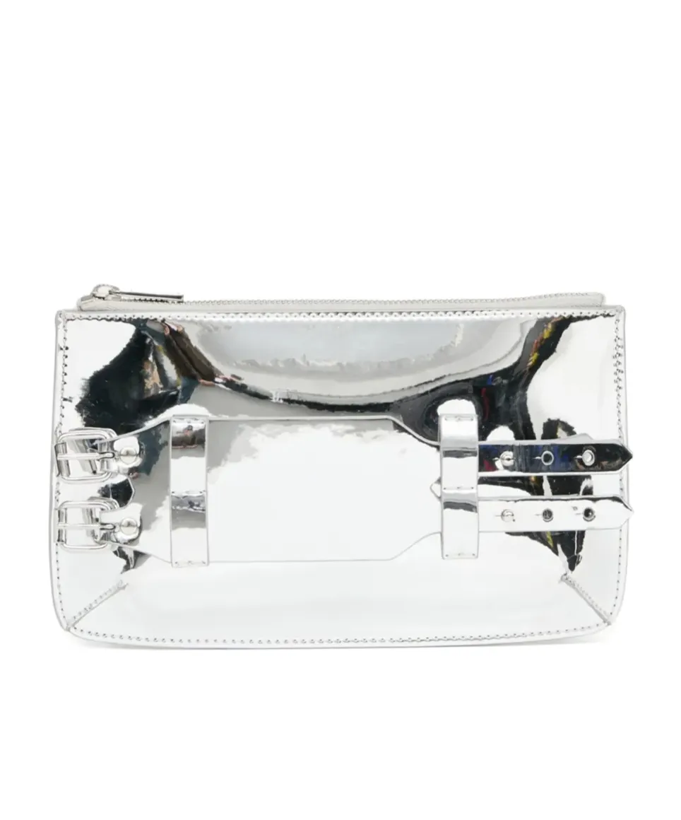 Mm6 Maison Margiela Zipped Bracelet Clutch Bag