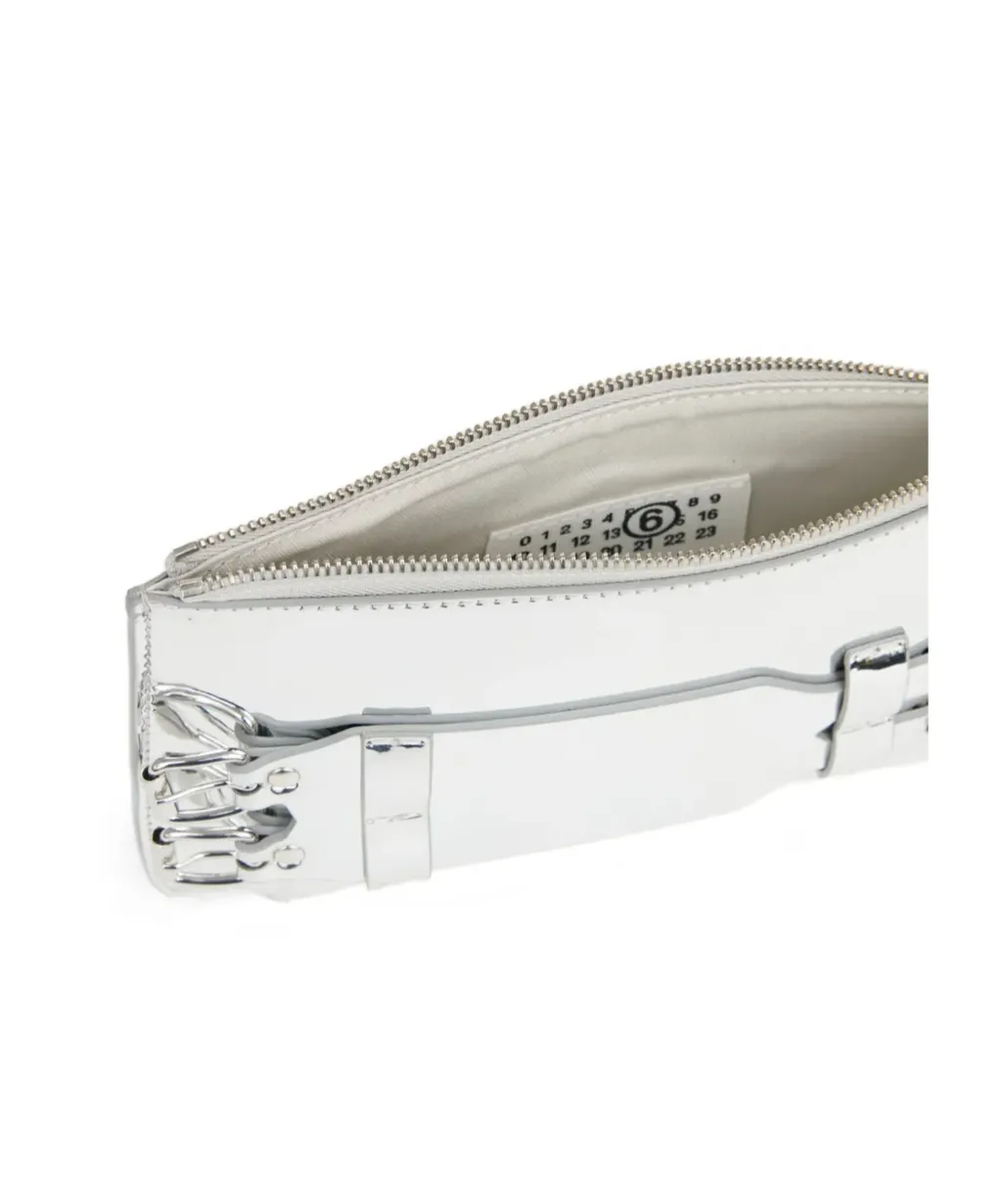 Mm6 Maison Margiela Zipped Bracelet Clutch Bag