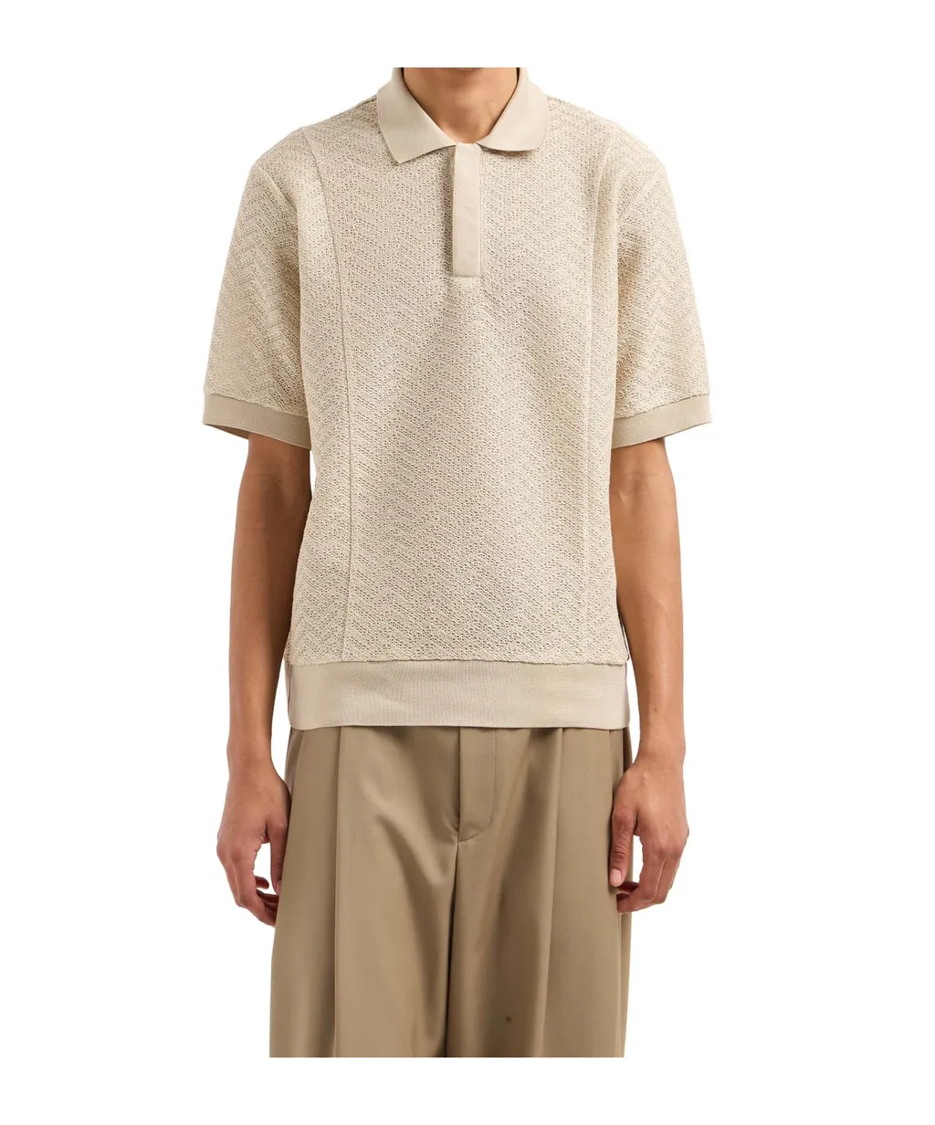 Knitted Polo Shirt