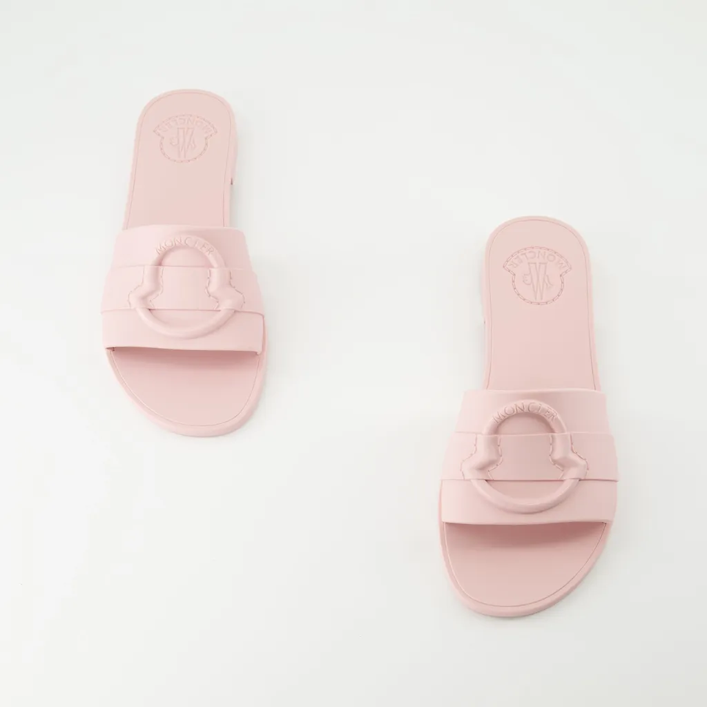 Moncler Logo Plaque Mon Slides