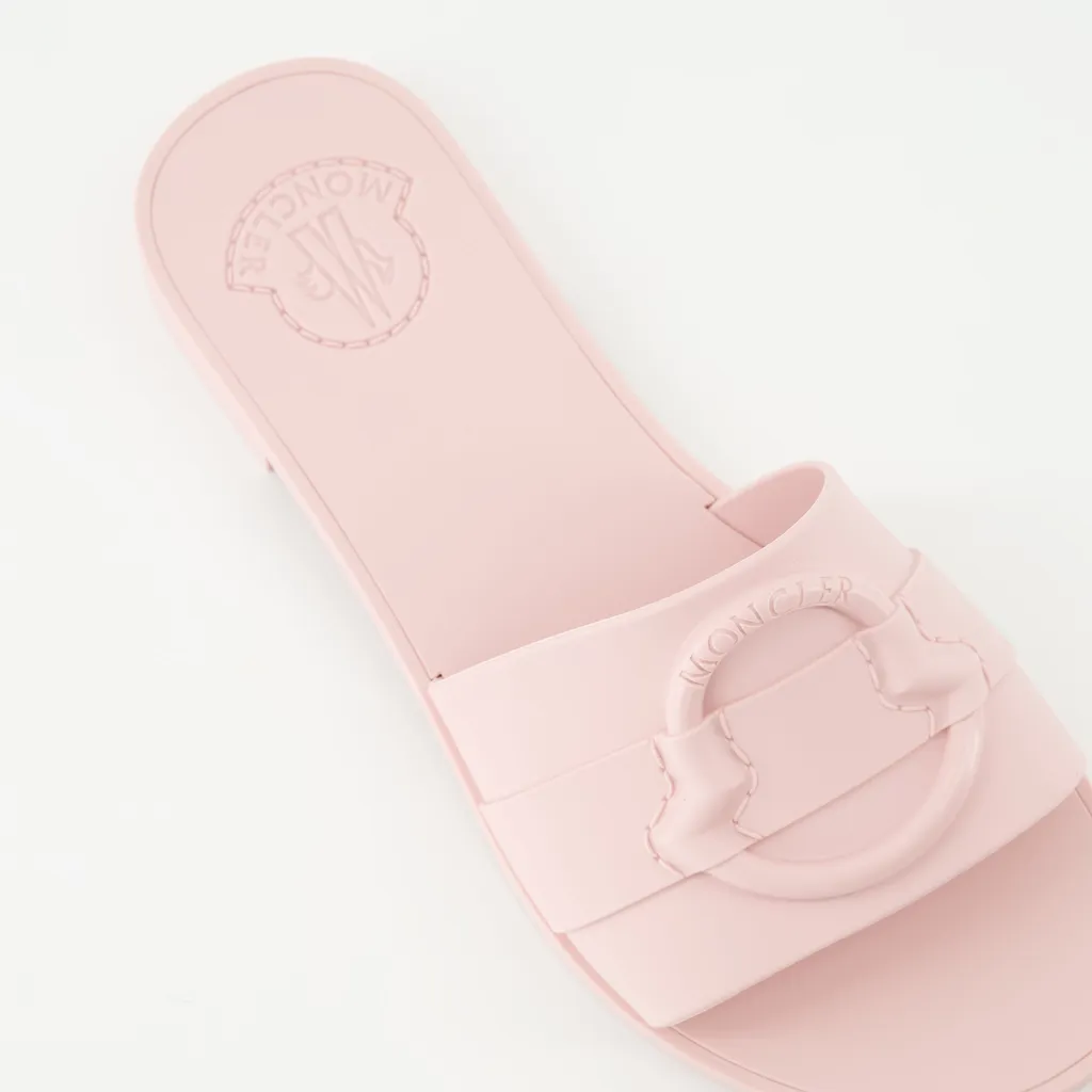 Moncler Logo Plaque Mon Slides
