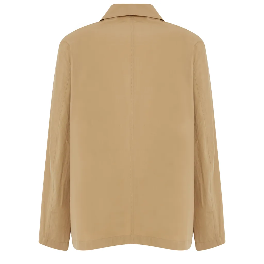 Three-Button Patch-Pocket Jacket