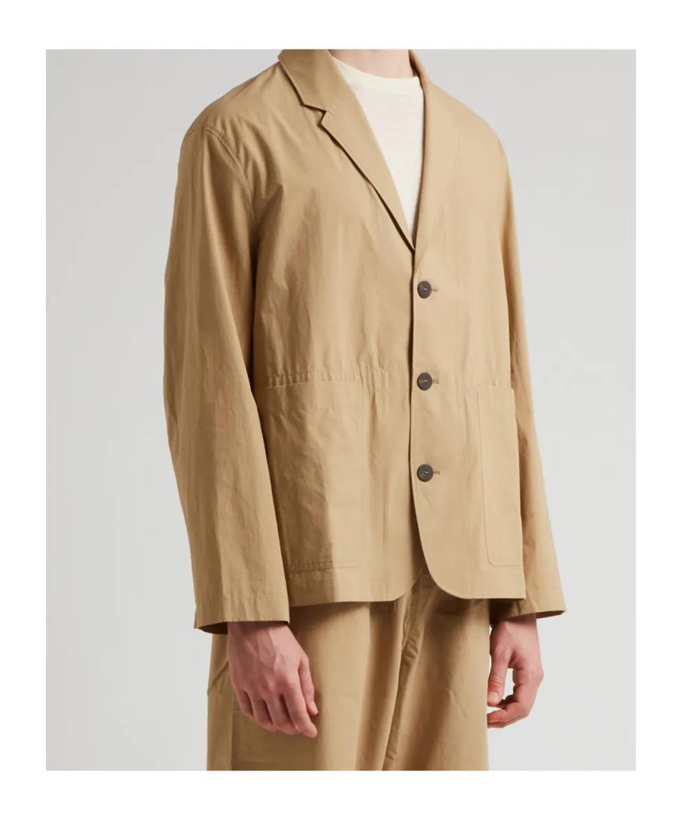 Three-Button Patch-Pocket Jacket