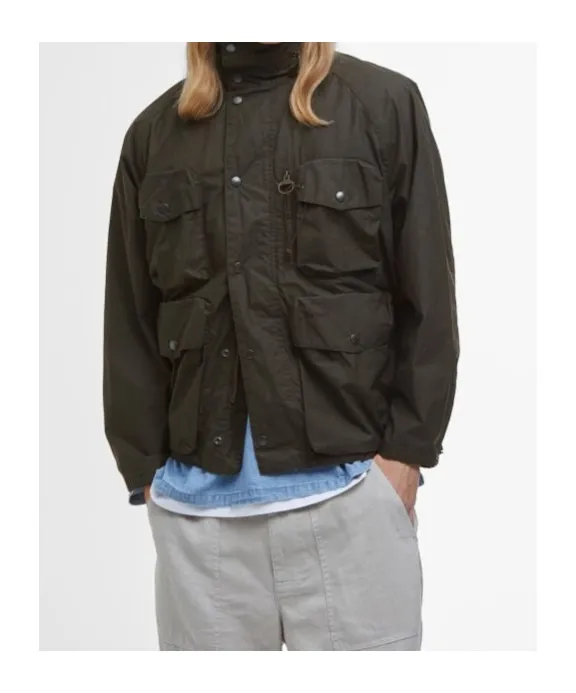 Barbour Pocket Detailed Button-Up Jacket