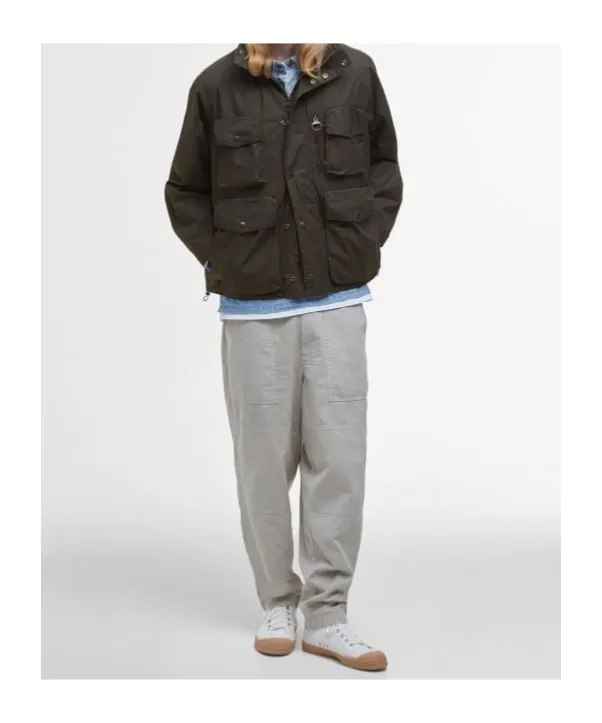 Barbour Pocket Detailed Button-Up Jacket